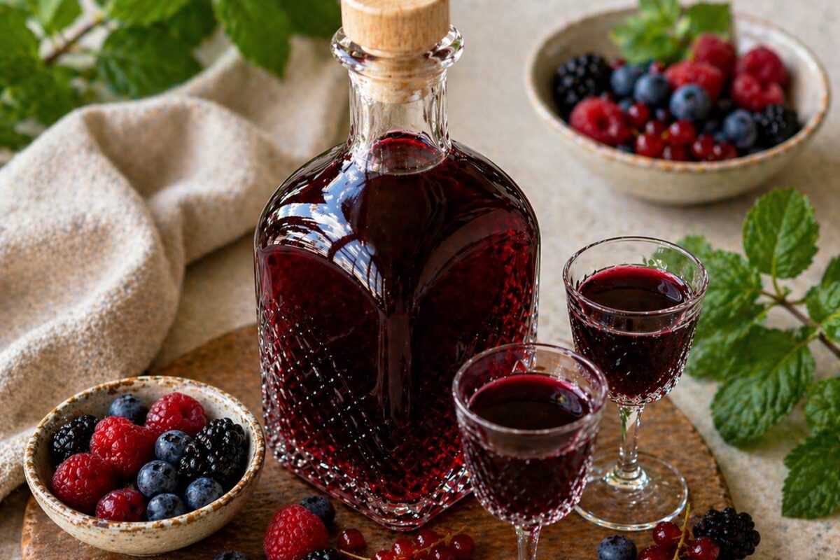 Likeur: Roodfruit likeur - recept