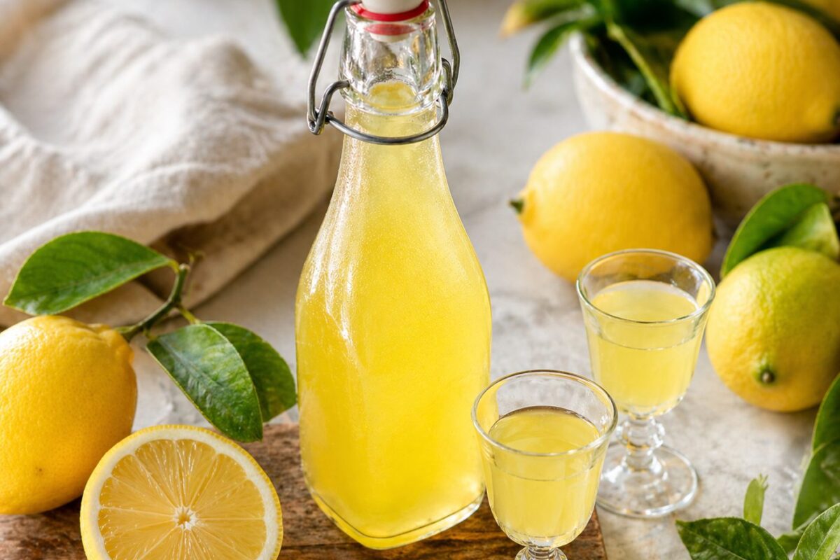 Likeur: Limoncello - recept