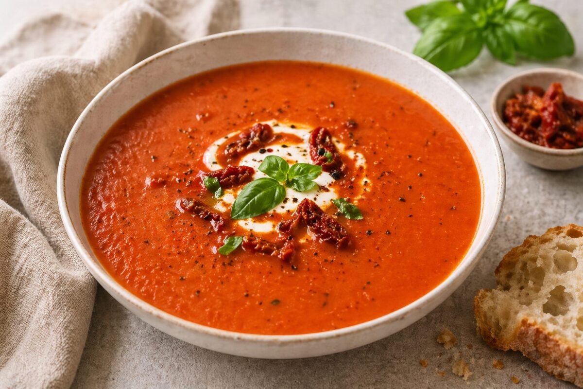 Italiaanse tomatensoep - recept