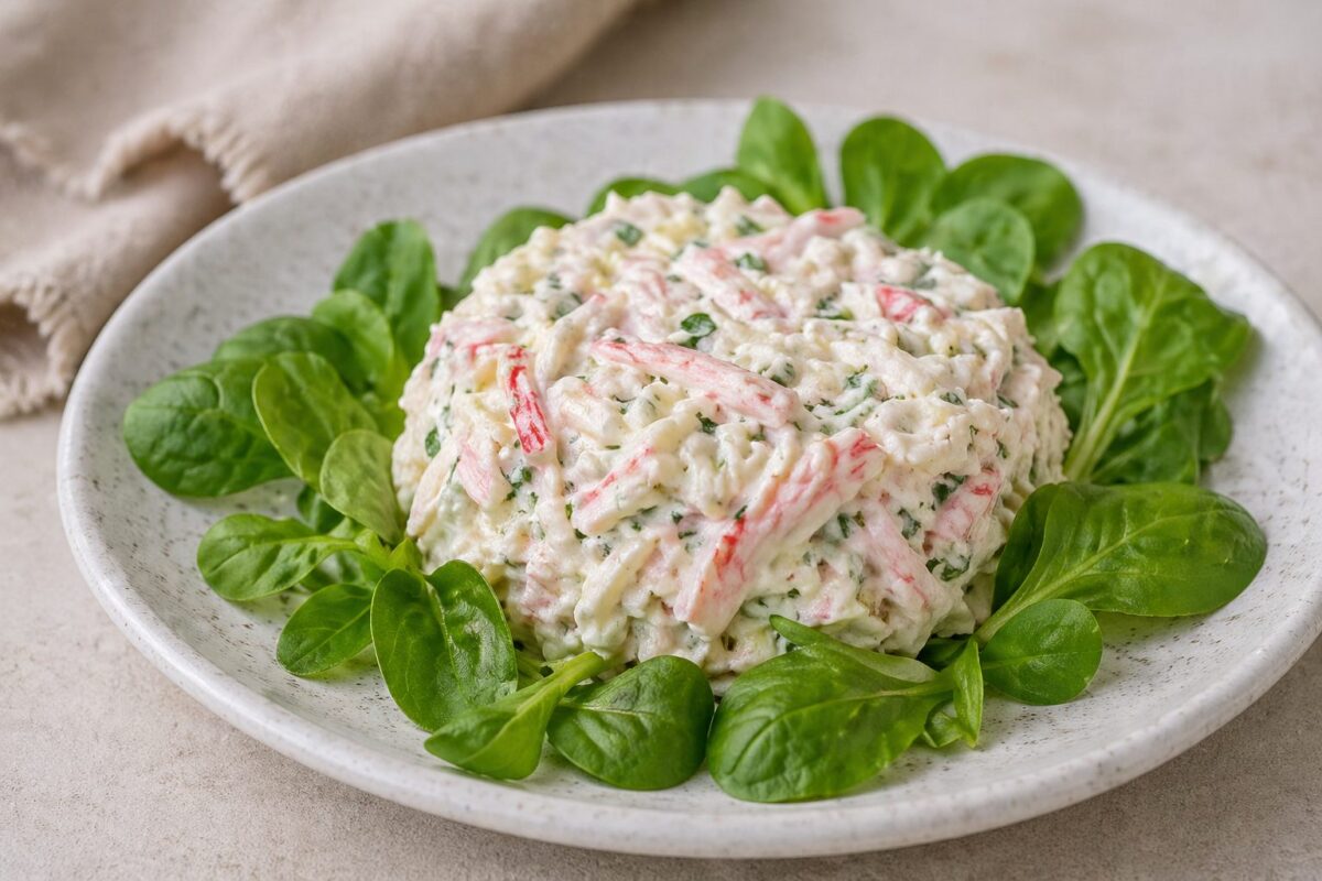 Krabsalade - recept