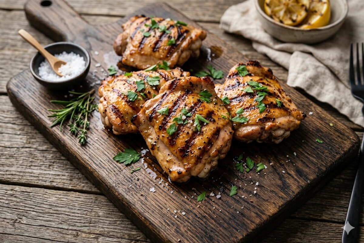Gegrilde kippendij met super basic rub - recept