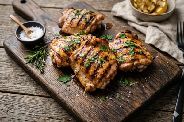 Gegrilde kippendij met super basic rub
